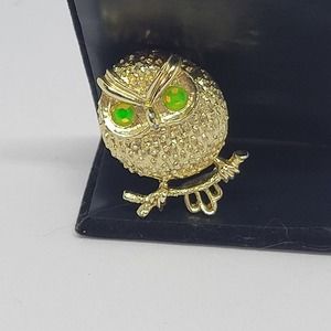 Sarah Coy Owl Brooch